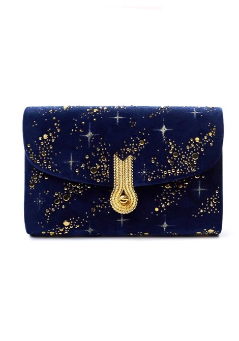 Clutch queen mid Constellations in blu Amato Daniele - donna AMATO DANIELE | 877864AVELLUTOBL